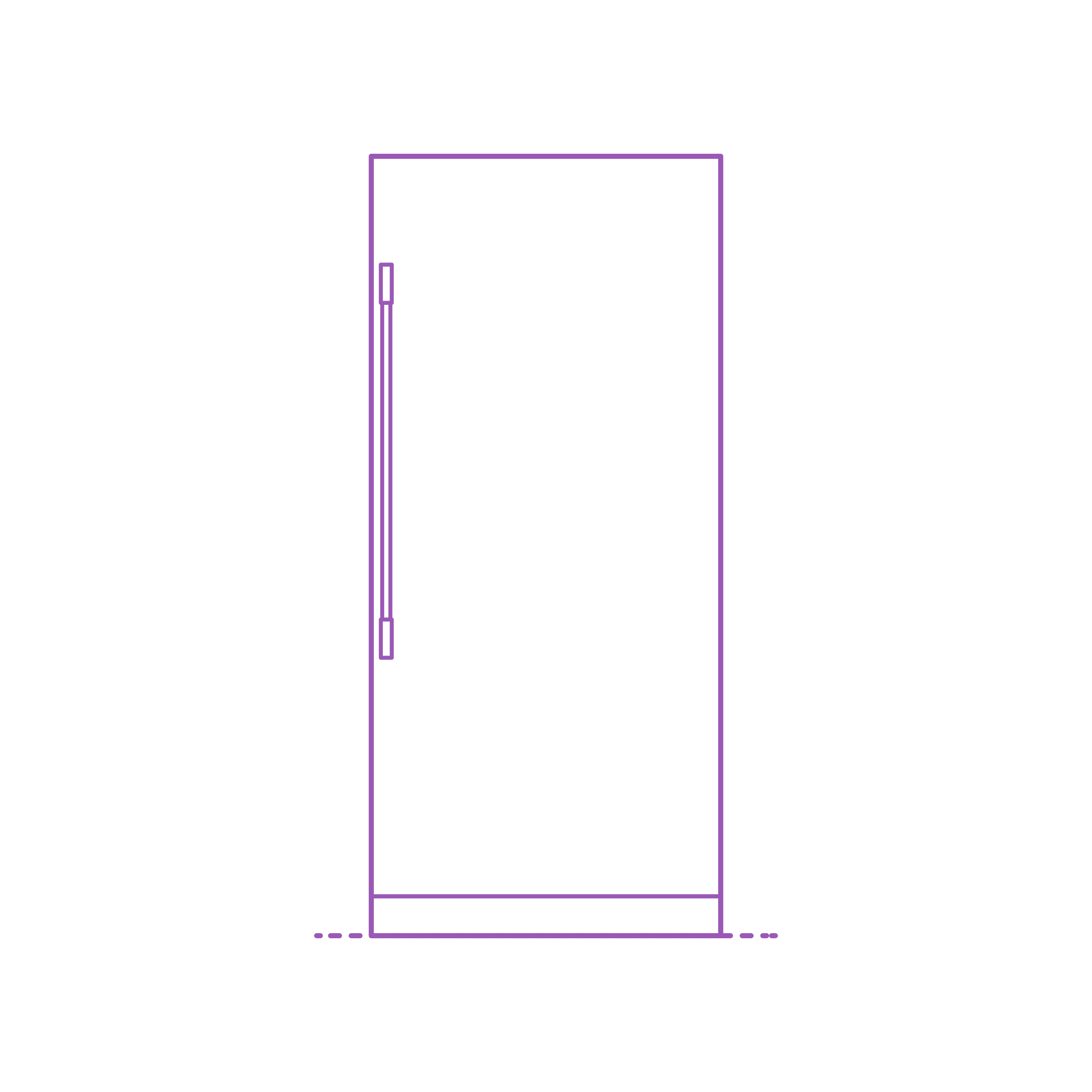 Fixtures Refrigerators Single Door Sticker Outline Svg File Free Vectors